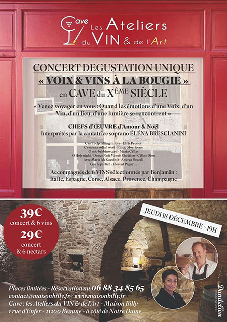 « Voix & vins à la bouche »